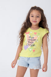 تي شيرت برسومات القلوب