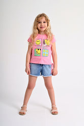 Just Smile Graphs Fushi Tee