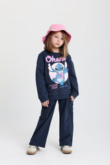 Ohana Stitch Dark BlueCotton Set