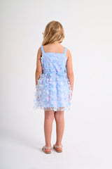 Flory Fairy Dress - Light Blue