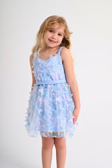 Flory Fairy Dress - Light Blue