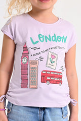 London Guide T-shirt - Purple