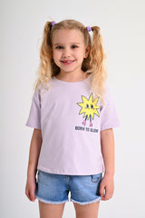 Born To Glow T-shirt - Purple