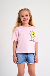 Born To Glow T-shirt - Pink