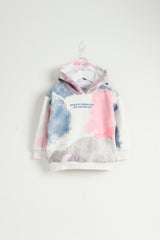 Tie Dye Colorful White Sweatshirt