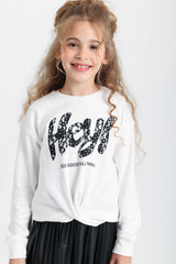 Cropped Hem Trendy Top