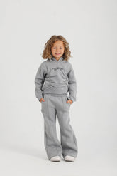 Rushed Front & Flare PJ - Gray