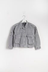 Grey Cute Summer Jacket