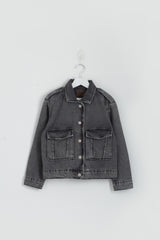 Winter Denim Gray Jacket