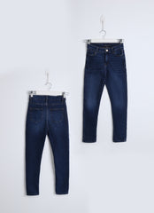 Classic Skinny Girls Dark Pants