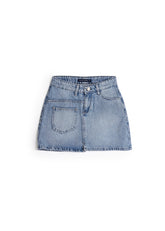 Denim Mini Skirt - Jeans