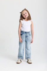 Cloud Wash High Rise Jeans