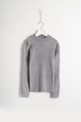 Knitting Winter Gray Top