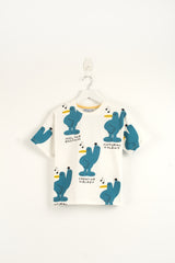 Stylized Cartoon Bird T-shirt