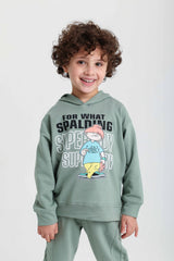 Hooded Superboy Cotton Set