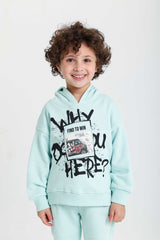 Hooded Car Graph Cotton Set