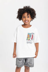 Emoji Skate T-shirt - Offwhite
