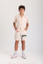 Lounge Beige Boys Set