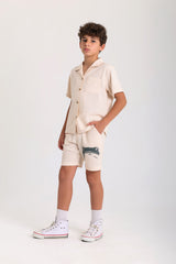 Lounge Beige Boys Set