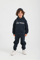 Never Regret Hoodie PJ - Dark Blue