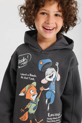 Animal Adventure Cartoon Hoodie - Irony