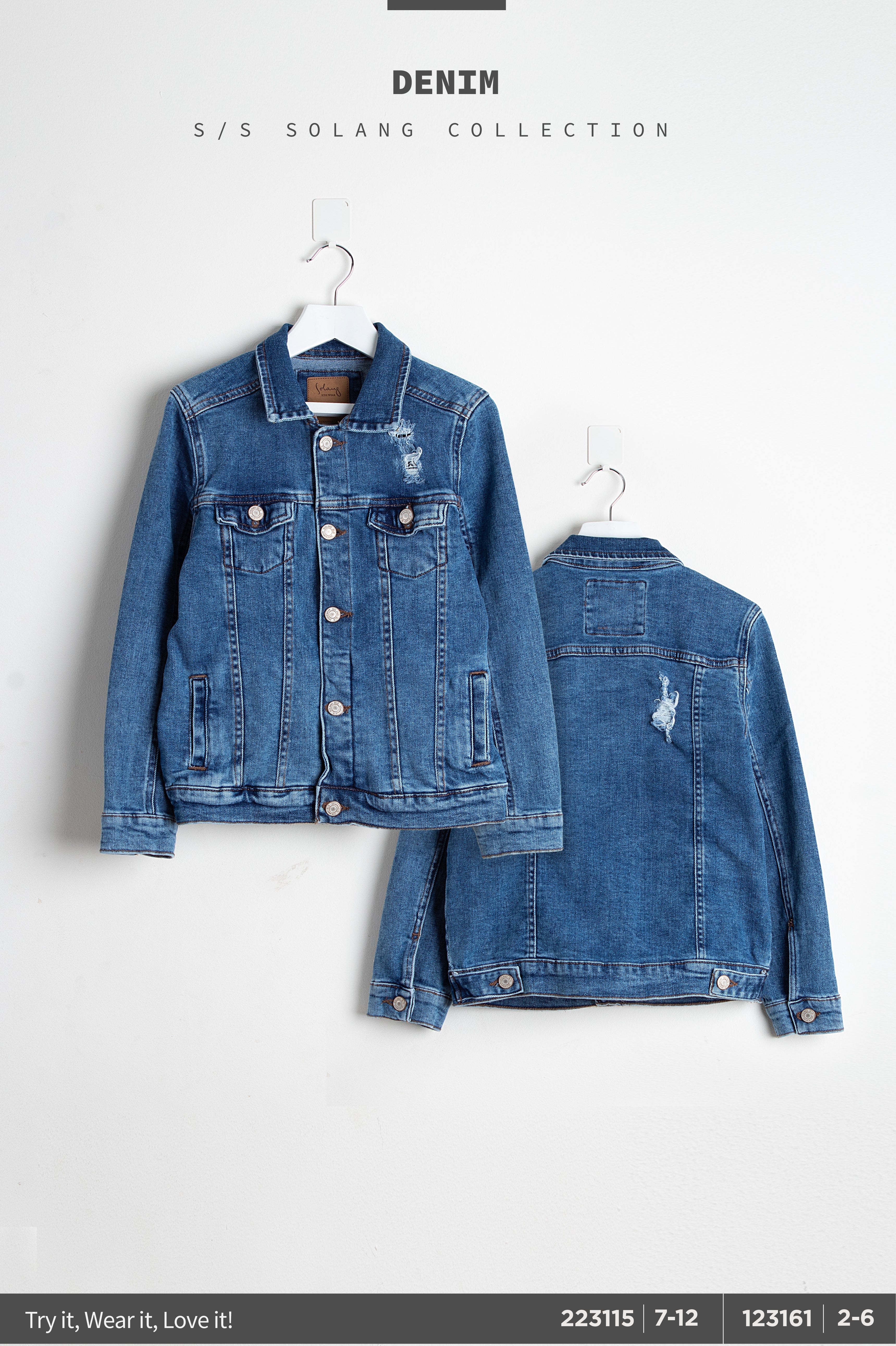 Jeans Jacket - Dark Jeans Color