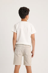 Classic  Boy Beige  Short