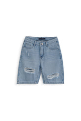 Boys Cutted Jeans Denim