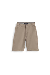 Classic Gabardine Short - Beige