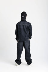 Classic Dark Gray Denim Jacket