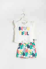 طقم قطن لطيف وبيشكو