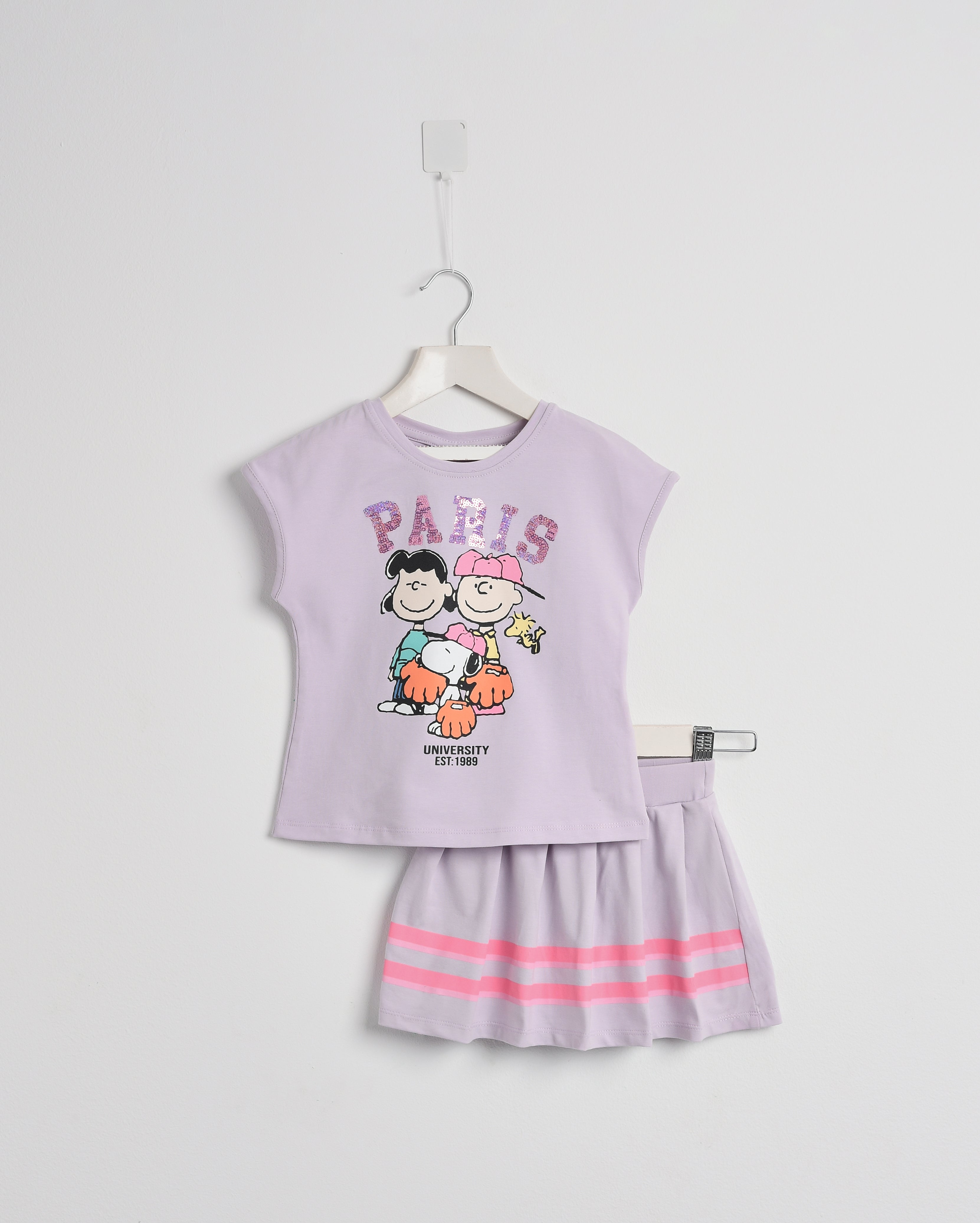 Paris Friends Skirt Set