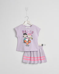 Paris Friends Skirt Set