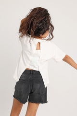 Off-White Dreamer Girl T-Shirt – Split Back