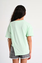 High-low Heart T-shirt - Pistage