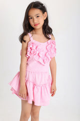 Ruffled Pink Set