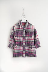 Classy Wool Purple Dress