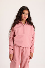 Soft Polar Track Suit Girls Set