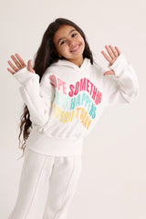 Flared Sweatpants Off White Pajama