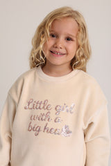 Big Heart Girl Pajama With Bag