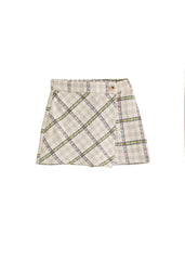 Off-White Wrap Style Skort