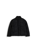 Girls Puffy Black Jacket