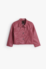 Mini Classic Leather Jacket - Kashmier