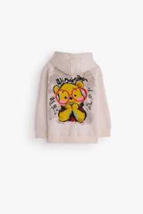 Pooh Butterfly Graphic Hoodie