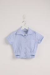 Shirt Like Top Light Blue