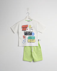 Retro Street Pop White Set