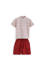 Causal Plaid Co-Ord Set