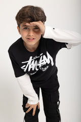 Trendy Layered Sleeve Set