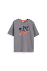 Fear No One T-shirt - Gray