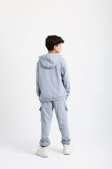 Cozy Spring Cotton Gray Tracksuit